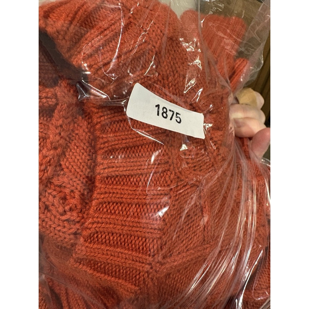 Babaton‎ Sweater Womens XS Cable Knit Pure Merino Wool Pullover Chunky NWOT - Picture 8 of 8
